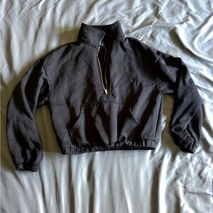 Dry Goods Black Crop Top